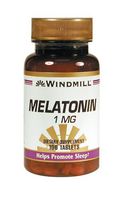 Windmill- Melatonin, 1mg, 100 Tablets (Pack 1)