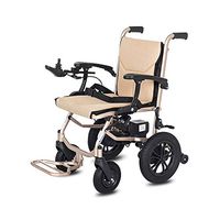 Jia Jia Wheelchair Electric Wheelchair Intelligent Folding Portable Lithium Battery Can Be Used On The Aircraft Aluminum Alloy Elderly Disabled Four-Wheeled Scooter - Load 100 Kg !!!