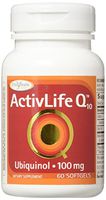 Enzymatic Therapy ActivLife Q10™ Ubiquinol 100 mg, 60 softgels