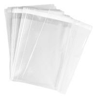 TOPWEL 2 X 100 Pcs 4x6 Clear Resealable Cello/Cellophane Bags Good for Bakery, Candle, Soap, Cookie