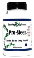 Pro - Sleep Natural Herbal Sleep Formula with Gaba, Valerian Root, Scullcap, Chamomile, Passion Flower, Magnolia Barc