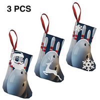 Santa Claus Snowman Christmas Figure Decoration 3D Bowling Ball Inspiring for Funny Xmas Party