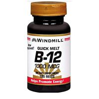 WM Vitamin B-12 1000MCG SUBL 100TB Windmill Marketing