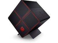 HP OMEN-X 900-010 Gaming Cube Desktop, Intel Core i7-6700K Quad-Core 4.0GHz, AMD Radeon RX480 4GB, 8GB DDR4, 1TB SATA + 256GB PCIe NVMe SSD, 802.11ac, Bluetooth, DVD-RW, Win10H (Renewed)