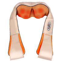 Shiatsu Back and Neck Massager with Heat Deep Kneading Massage for Neck, Back, Shoulder, Foot and Legs, Use at Home, Car, Office