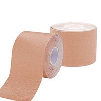 Pain Relief Kinesiology Tape (2-Pack) Waterproof Sports & Athletic Taping for Knee, Shin Splints, Shoulder and Muscle - 2" X 16.4'' Elastic Physio Therapeutic Tape Uncut - Orthopedic Therapy Method