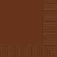 Chocolate Brown Luncheon Napkins Package of 50