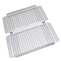 Folding Portable Wheelchair Ramp, Scooter Aluminum Ramp with Carry Handle and Travel Bag – 600 lb. Capacity,150CM