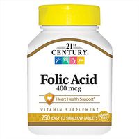 Folic Acid 400 mcg 400 mcg 250 Tabs