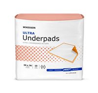McKesson Ultra Underpad Heavy Absorbency 30X36" UPHV3036 100 ct