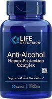 Life Extension Anti-Alcohol with Hepatoprotection Complex, 60 Count