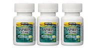 Cos5 Kirkland Signature kpyxJS LOW Dose Aspirin 81mg Pain Reliever Aspirin Regimen Safety Coated Enteric, 365 Count (3 Pack)