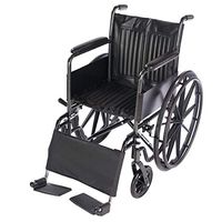Lacura Leg Strap, Wheelchair Accessory to Support Lower Legs & Prevent Feet from Falling Off Foot Rests, Wheelchair Leg Pad Provides Comfort & Support for Elderly, Handicapped, and Disabled Users