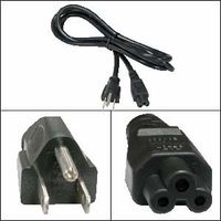 CorpCo 6 ft C5 Mickey Mouse Power Cord for HP, Compaq, Dell, Toshiba and Most Other laptops SJT 18/3