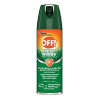 OFF! Deep Woods Insect Repellent, 6oz Aerosol, 12/Carton (SJN611081)