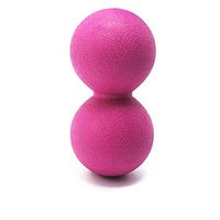 Peanut Lacrosse Massage Balls Double Lacrosse Ball Peanut Ball, for Trigger Point Therapy and Deep Tissue Massage Yoga Fitness Sport Muscle Tension Release(Purple)
