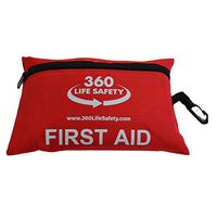 360 Life Safety 92 Piece Travel First Aid Kit - Prepare for The Unforeseen