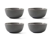 AXZHYX Bowl Nordic Pottery Bowl Household Size Soup Bowl Student Noodle Bowl Creative European Kitchen Personality Bowl Bowl Set Size Hotel Tableware Home Noodles Boiled Fish Soup Bowl (Color : B)