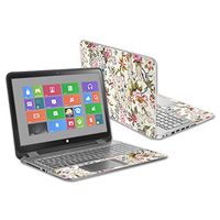MightySkins Skin Compatible with HP Envy x360 15.6" - Floral Design | Protective, Durable, and Unique Vinyl Decal wrap Cover | Easy to Apply, Remove, and Change Styles | Made in The USA