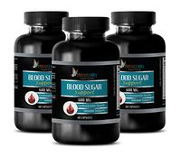 Cardiovascular Vitamins for Men - Blood Sugar Support 600 MG - Cardiovascular Health - Bitter Melon for Blood Sugar - 3 Bottles 180 Capsules