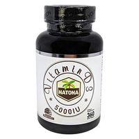 National, Vitamin, D,3, 5000 IU, Supplement in Non-Synthetic Safflower Oil for Allergy to Soybean, to Promote Heart, Bone, Muscle Health Natona Health by California Naturna Health(360 Softgel)
