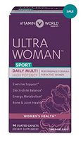 Vitamin World Ultra Woman™ Sport Daily Multivitamins, Performance Formula for Active Women 90 Coated caplets