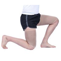 Doc Miller Premium Hamstring Compression Sleeve - 1 Pair Injury Recovery & Support Men Women – Thigh Compression Sleeves for Sore Quads Upper Leg Cramps Best for Pain Relief Sports (Skin, Small)