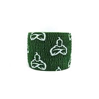 Liftgenie Thumb Adhesive Weightlifting Tape | Protects Thumbs When Lifting Weights & Prevents Knurling | Stretchy Adhesive Athletic Hook Grip Tape for Weightlifters (Green, 3 Rolls)