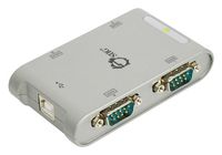 SIIG 4-Port USB to RS-232 Serial Adapter Hub (JU-SC0111-S1)
