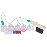 Kangzhu FDA Approved Chinese Cupping Suction Therapy Set with Vacuum Pump and 8 Vacuum Suction Cups