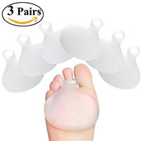 Pixnor 6pcs Ball of Foot Cushions Kit Instant Pain Relief Forefoot Pads Shoe Inserts