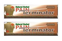 Golden Sunshine - Pain Terminator Cream Tube - 1.77 oz (50 gm) - 2 Pack