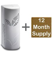 Natural Air Freshener, 12 Month Supply with Single Fan Dispenser