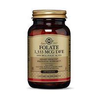 Solgar Folate 1,333 MCG DFE (800 MCG FOLIC ACID) Vegetable Capsules