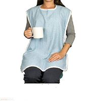 TkTowels 2 X-Long Length Adult Clothing Protector Super Absorbent Cotton Large Blue