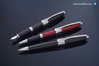 Cross Apogee Titian Red Lacquer Fine Point Fountain Pen - AT0126-3FD