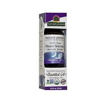Nature's Answer 100% Pure Organic Essential Oil Blend, 0.5-Ounce, Night Snooze