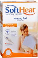 SoftHeat Heating Pad Moist or Dry Heat King Size HP118 1 Each (Pack of 2)