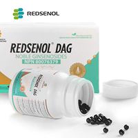 Redsenol DAG Sublingual Pills–8 Rare Ginsenosides:Rk2 Rh3 aPPD Rg5-14% Rare Ginsenosides-2 Bottles x 420 Pills