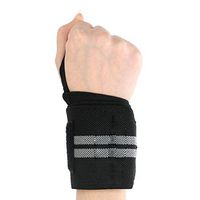 ITODA Wrist Brace Support, Elastic Breathable Compression Sleeve Wraps with Thumb Loops for Women Men Weight Lifting, Powerlifting, Strength Training