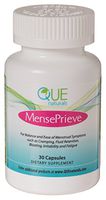 QUEnaturals MensePrieve | Herbal Relief - Natural Pill Supplement for Menstrual Pain, Cramps, Bloating, Fatigue - Fertility Support | Nurturing Women's Health