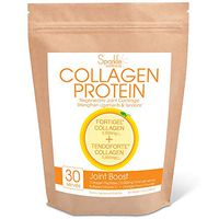 Sparkle Joint Boost (Orange) [30-Serves] FORTIGEL & TENDOFORTE Paleo Protein Super Collagen Powder & Time Delayed Non-Acidic Vitamin C Supplement Drink, Restore Mobility Keto Protein Powder Nutrition