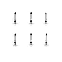 PONY Disc Tip, 6-Pack High Precision and Universal Crystal Round Shape Replaceable Stylus Pen Disc Tips