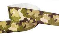Q-YO 7/8" 5yd Camouflage Prints Ribbon for Crafts, Gift Wrapping, Cheer Bows, Pony Streamers …