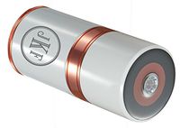 Personalized Big Joe White & Copper 7 Cigar Travel Humidor - Free Engraving (Roman Monogram)