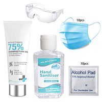 Ladaidra Hand Sanitizer Gel,Kills 99.99% Germs, Long-lasting Anti-Bacterial Quick Drying Liquid Hand Soap,No Water Required 100ML