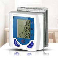 GPCT Wrist Blood Pressure Monitor, Blood Pressure Cuff Wrist, Automatic BP Monitor, BP Cuff Measures Pulse, Diastolic and Systolic High Accurate Meter Best Reading High Normal and Low