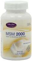 Life-Flo MSM 2000 Capsules, 2000 mg, 60-Count