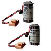2x PLC 3V 1800mAh Energy+ Replacement Battery for Energy+ B9670AB