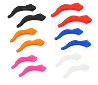 Sopaila 6 Pack Eyeglass Safety Anti-Slip Silicone Hook Ear Grips Hooks Accessories